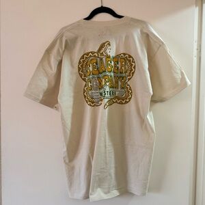 Seager Rattler Cream T-Shirt NWT
